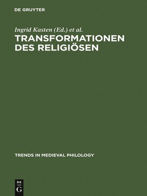 cover image of Transformationen des Religiösen